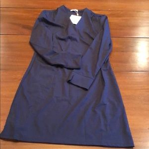 Long navy Ellie Kai dress